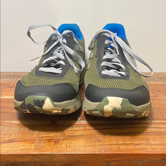 Adidas Tracefinders Men's Green Shoes, Size 13 - Picture 5 of 9